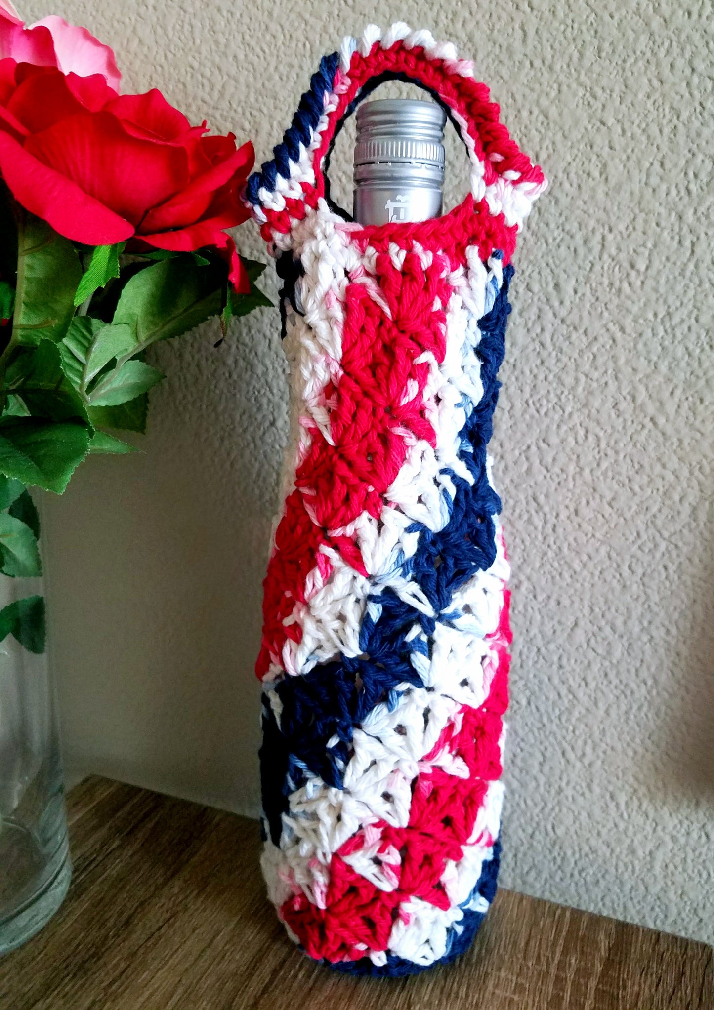 American Wine Tote PDF Crochet Pattern