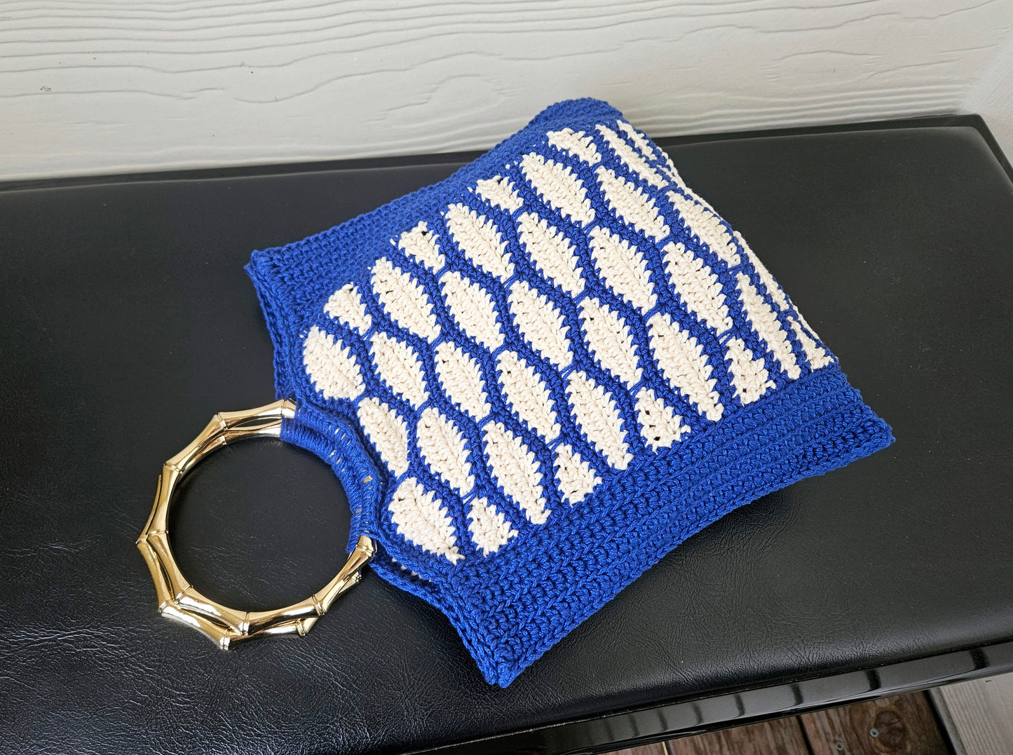 Blue Lagoon Bag PDF Crochet Pattern
