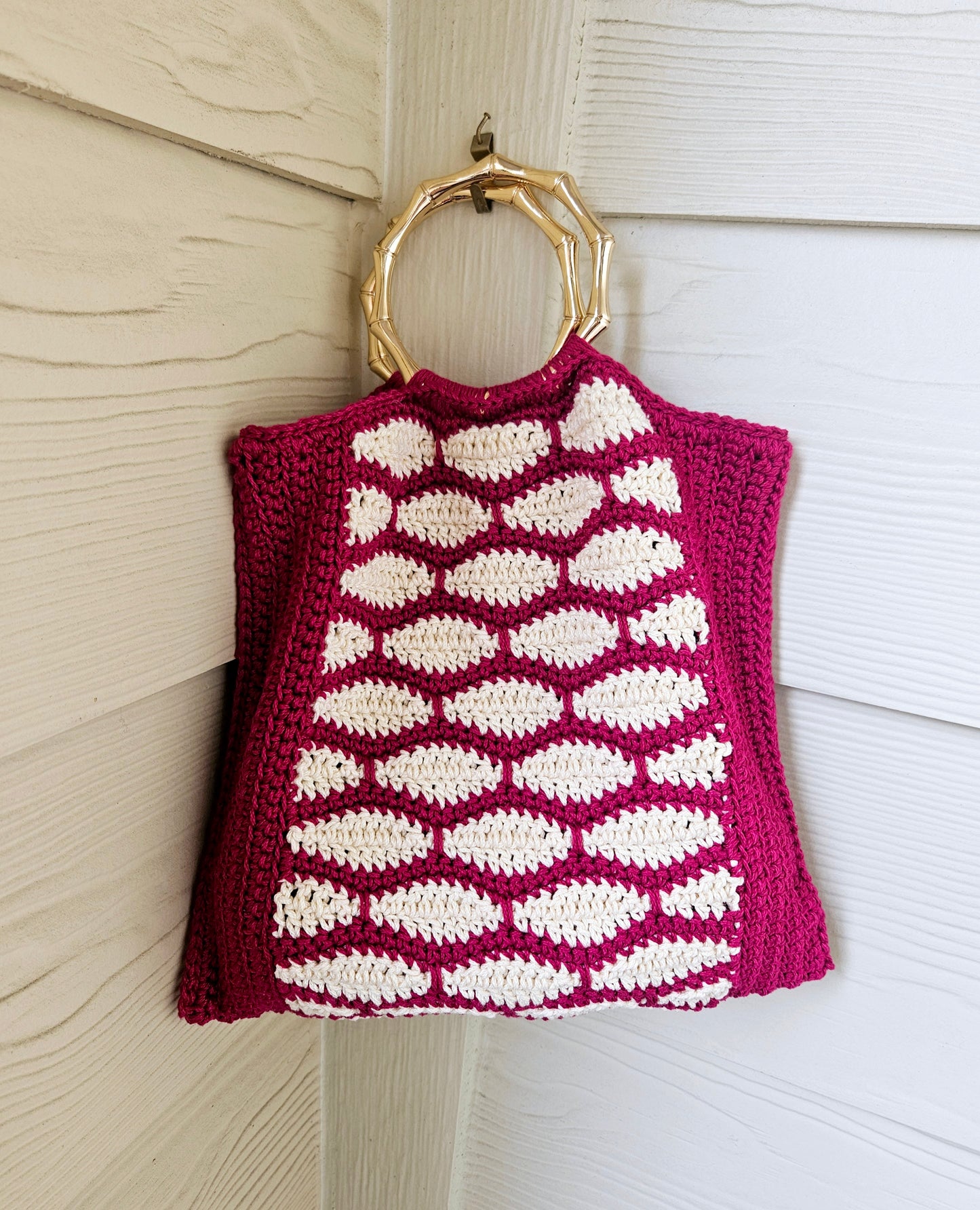 Blue Lagoon Bag PDF Crochet Pattern