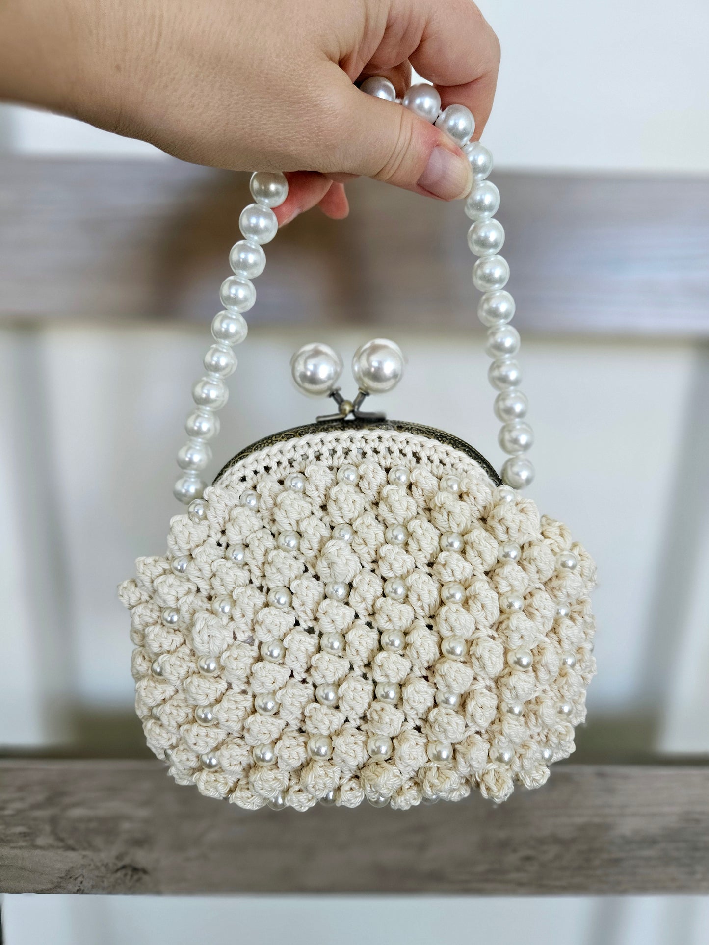 Pearls & Prosecco Purse