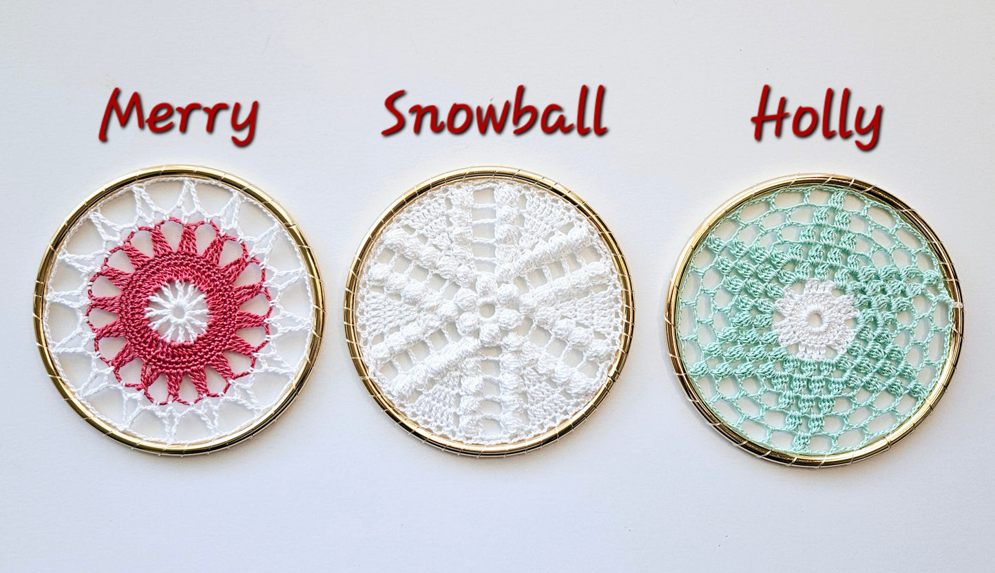 Mini Mandalas PDF Crochet Pattern