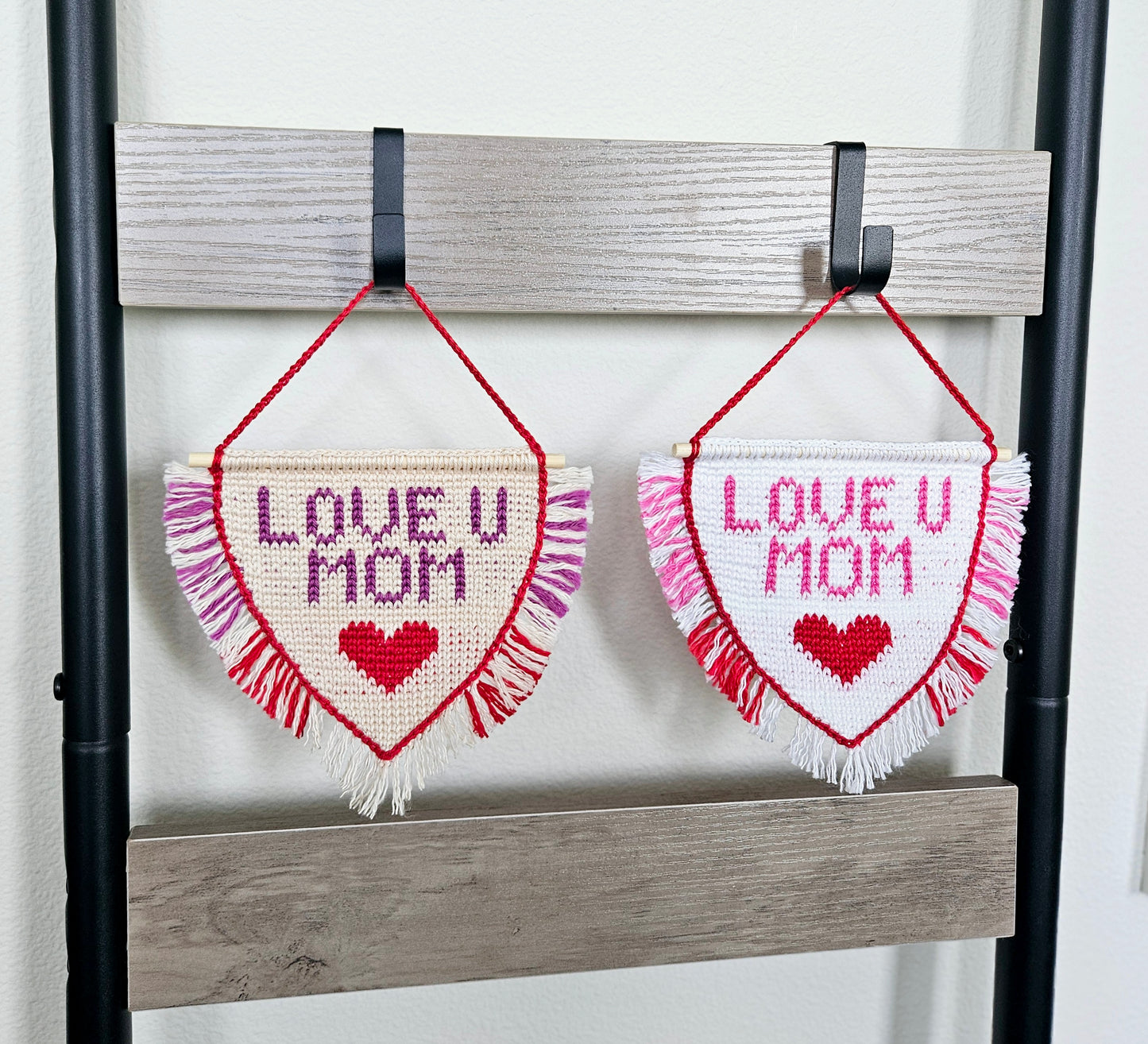 Love Pennant PDF Crochet Pattern