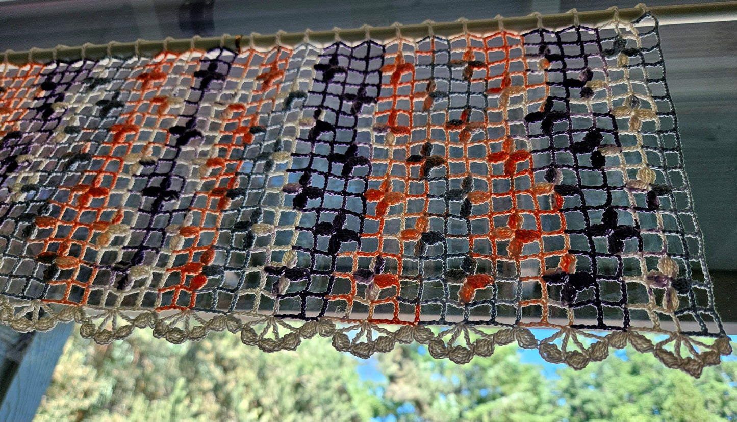 Cafe Curtain PDF Crochet Pattern