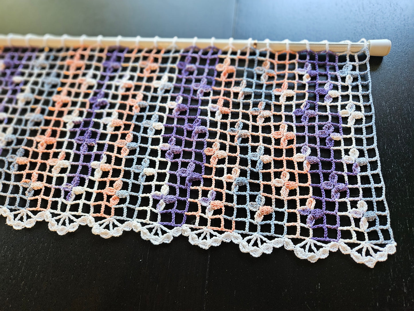 Cafe Curtain PDF Crochet Pattern