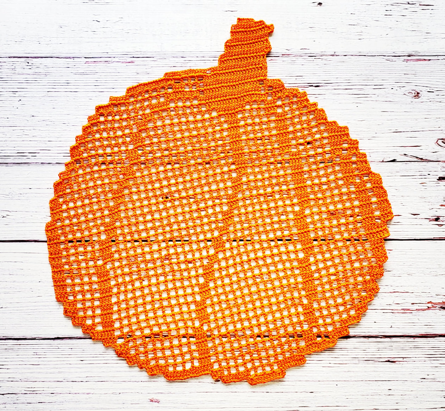 Pumpkin Doily PDF Crochet Pattern