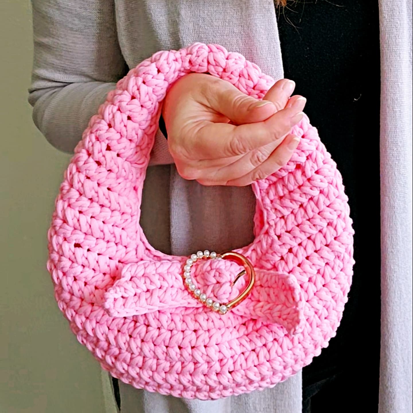 Soft & Chic Purse PDF Crochet Pattern