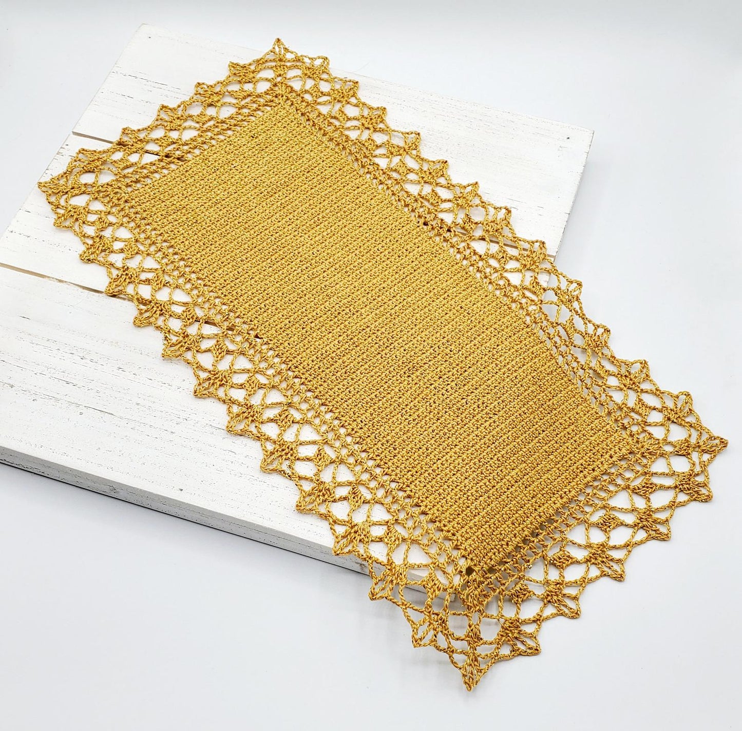 Festive Table Runner PDF Crochet Pattern