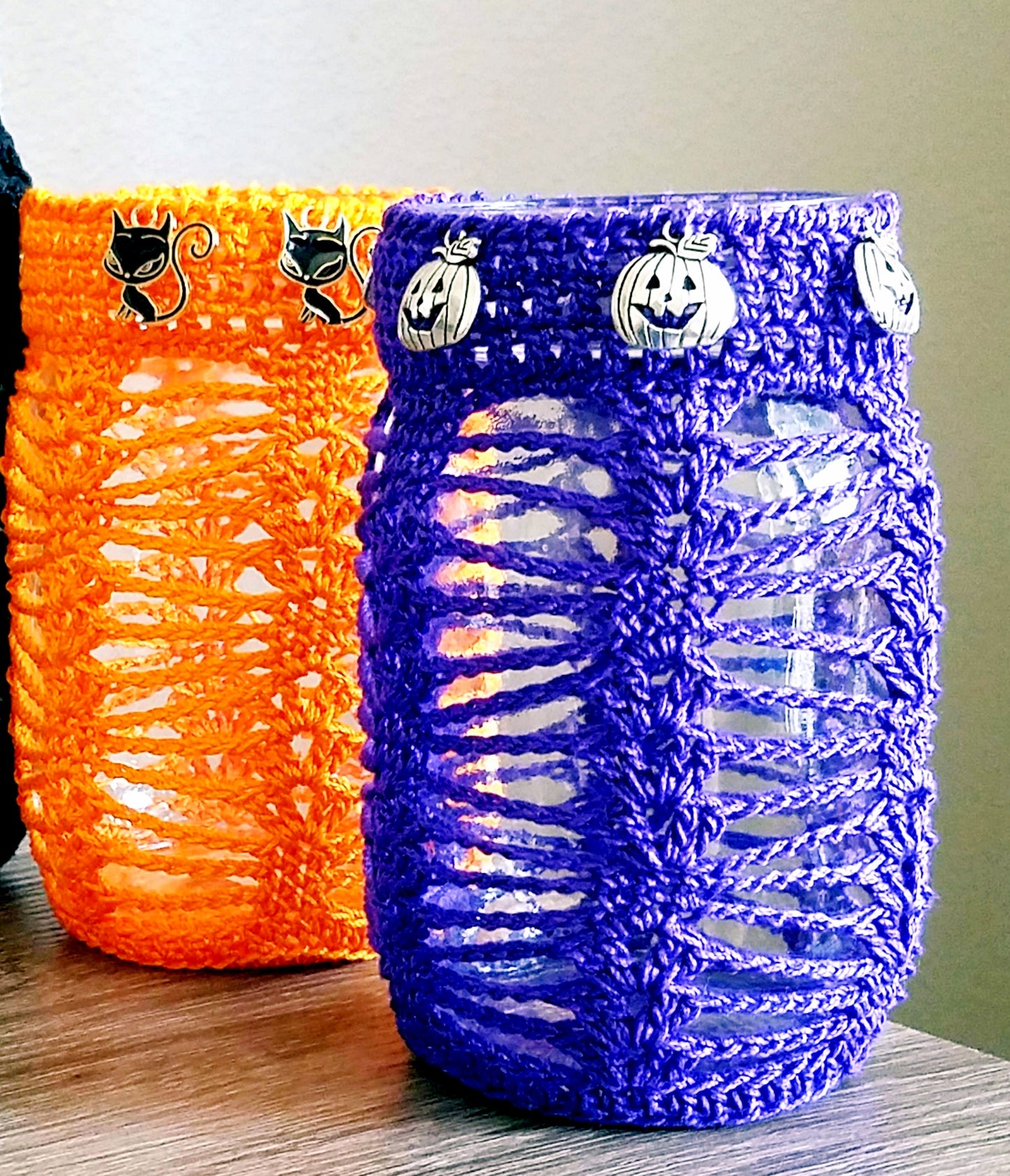 Spiderweb Jar Cover PDF Crochet Pattern