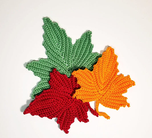 Maple Leaf PDF Crochet Pattern