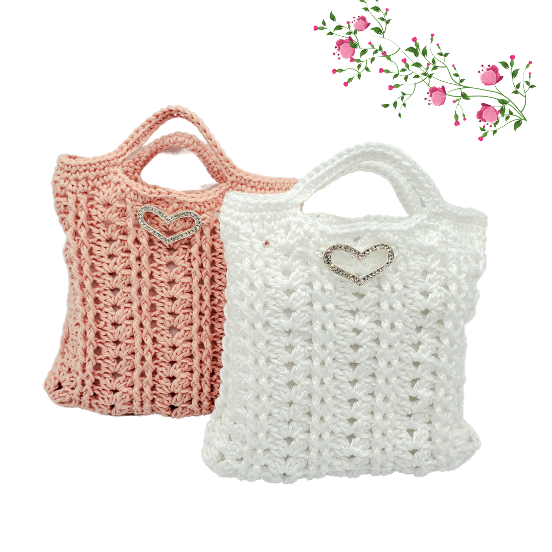 Hemp Gift Bag PDF Crochet Pattern