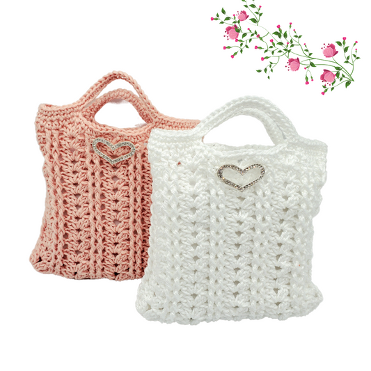 Hemp Gift Bag PDF Crochet Pattern