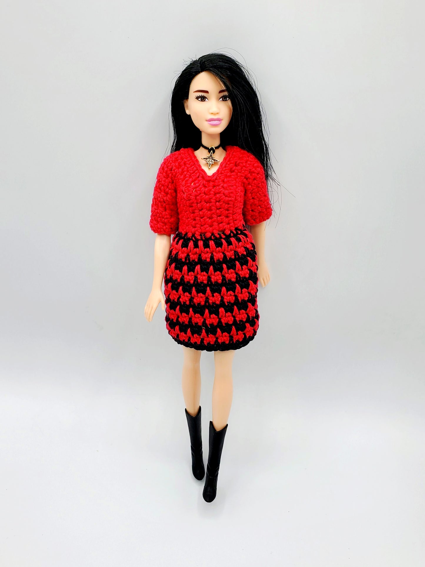 Barbie Vogue Dress PDF crochet pattern