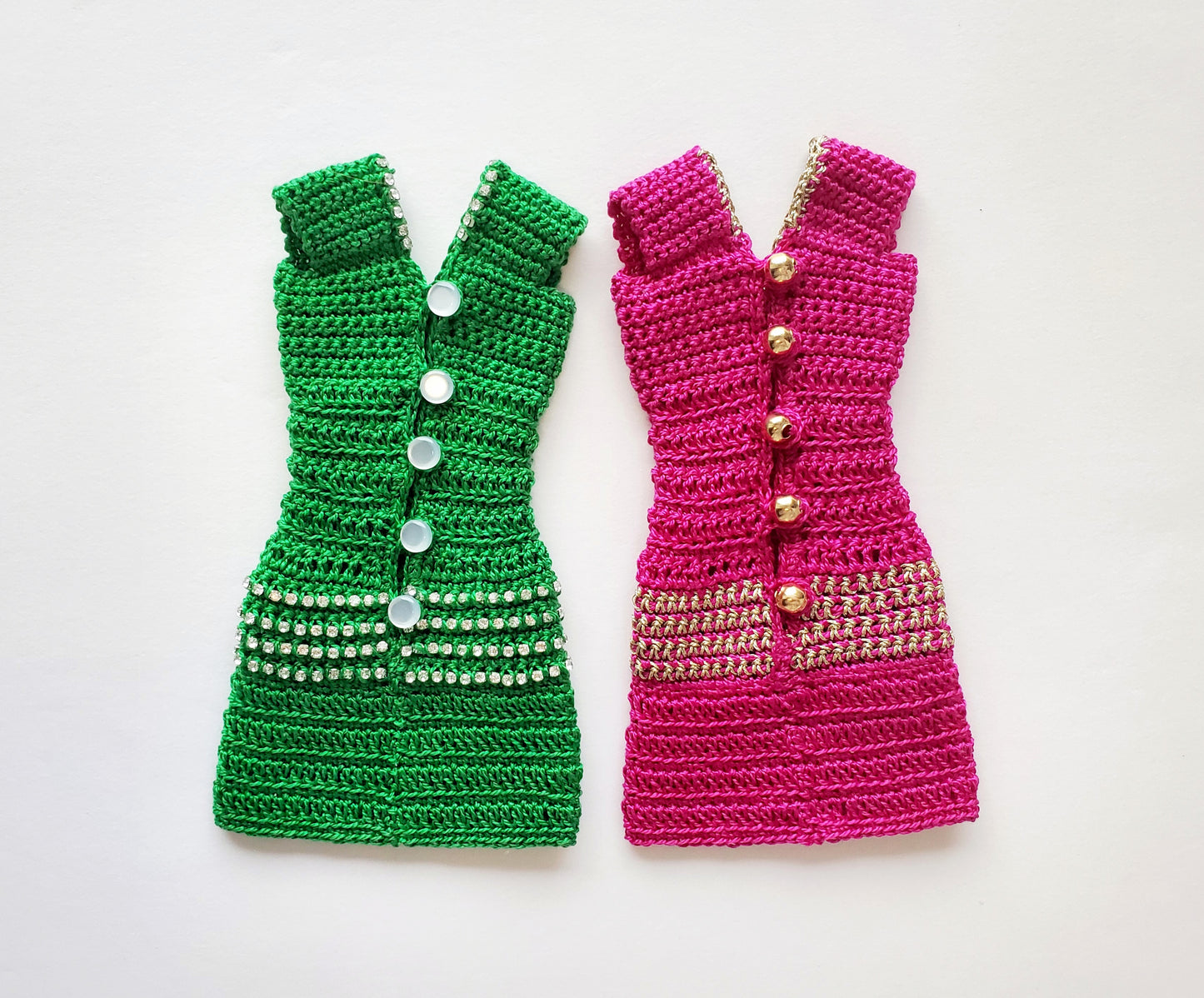 Barbie Holiday Dress PDF crochet pattern