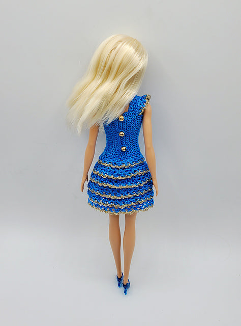 Barbie Princess Dress PDF crochet pattern