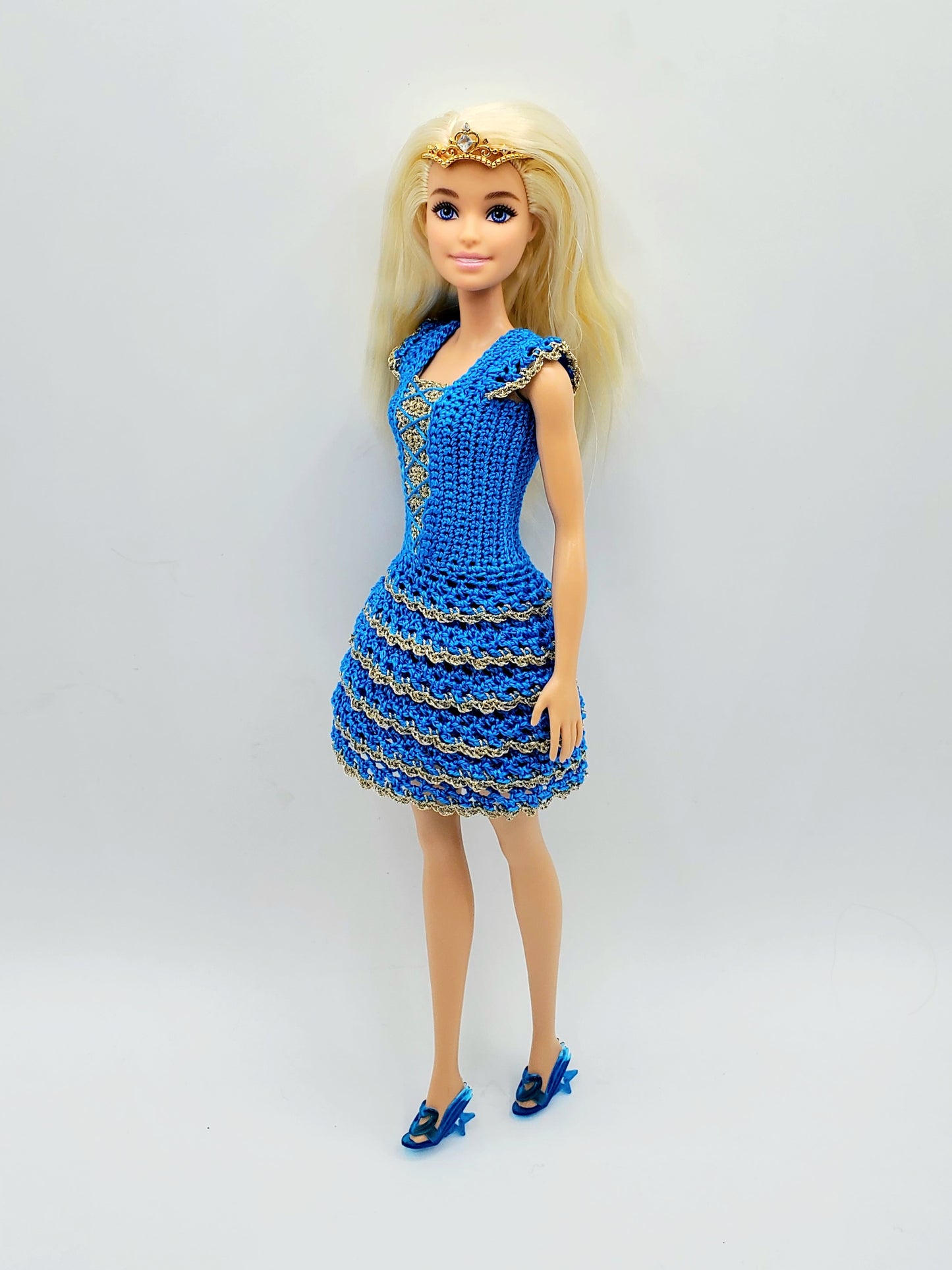 Barbie Princess Dress PDF crochet pattern