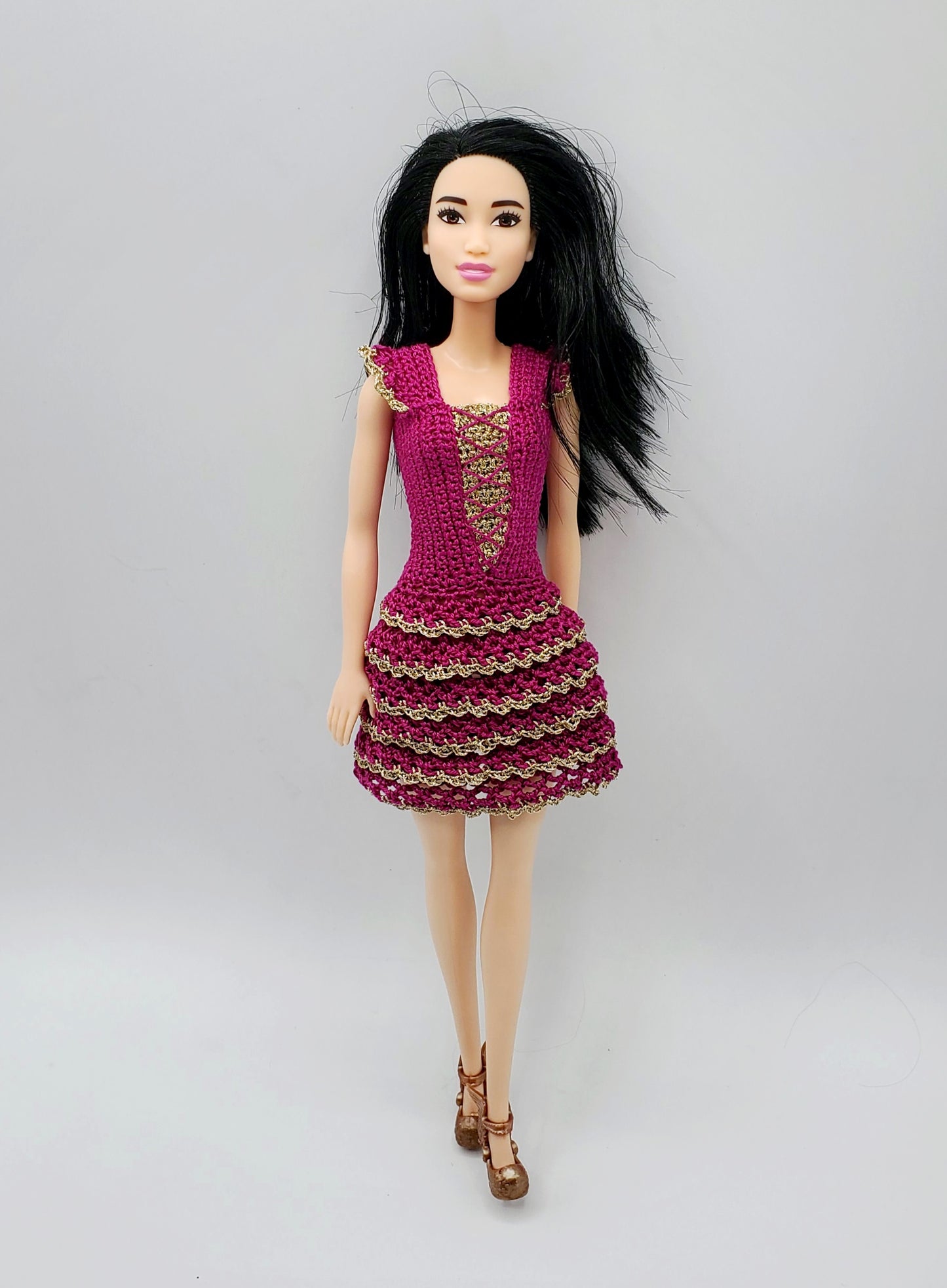 Barbie Princess Dress PDF crochet pattern