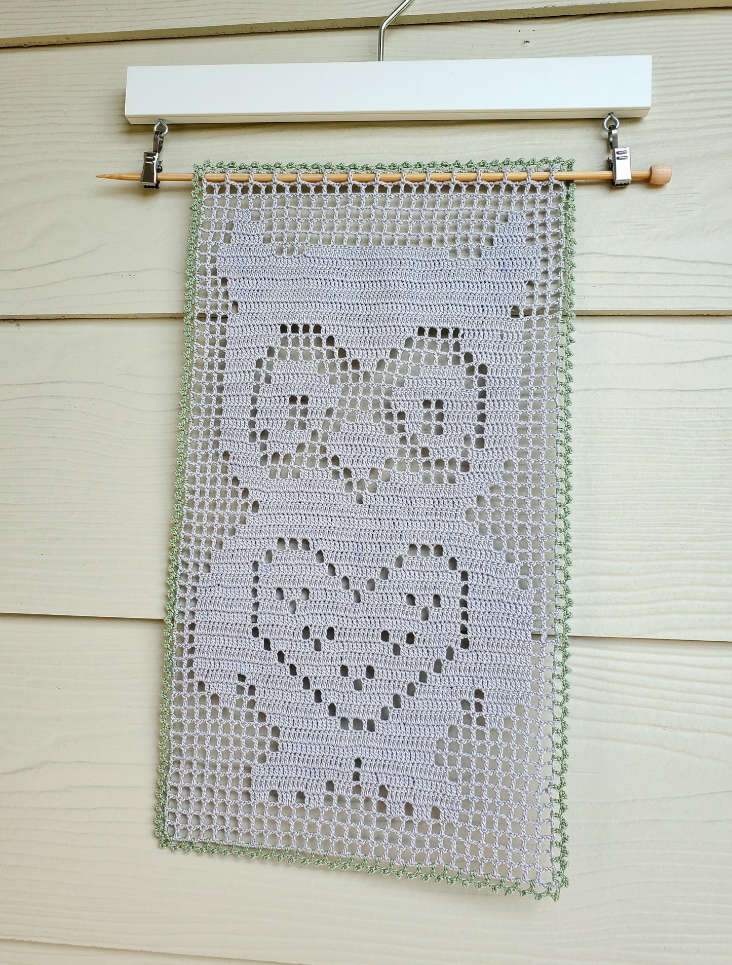 Owl Table Runner PDF Crochet Pattern