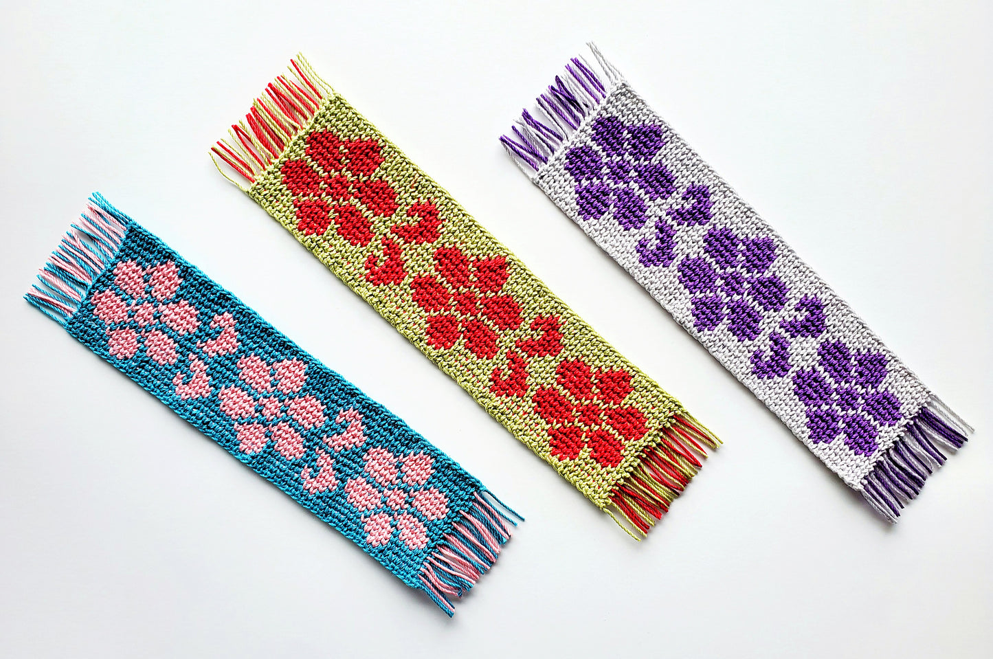 Flower Bookmark PDF Crochet Pattern