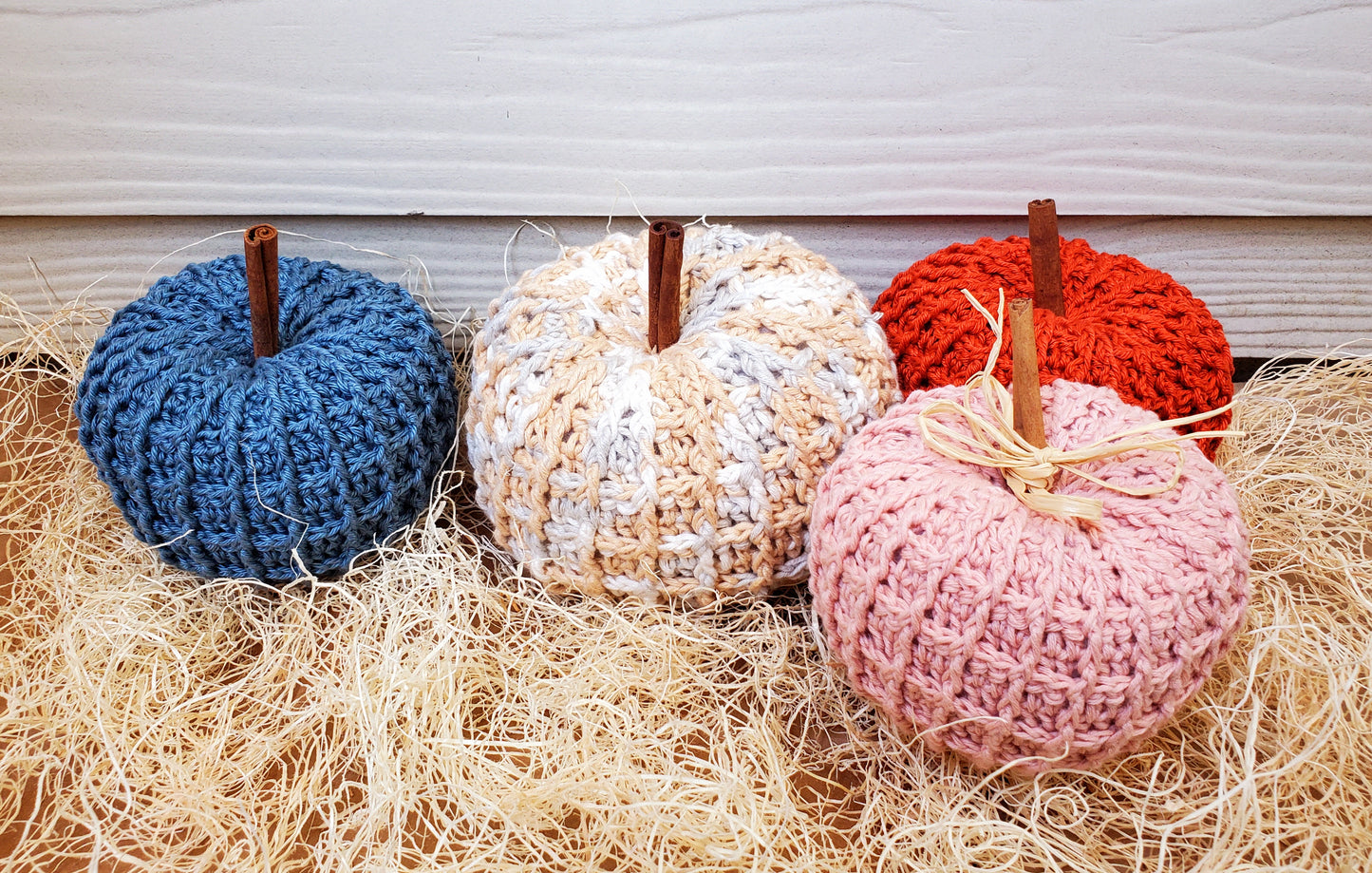 Waffle Pumpkin PDF Crochet Pattern