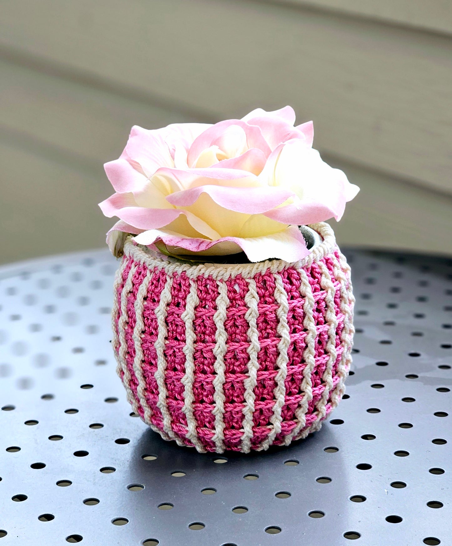 Waffle Stitch Cozy PDF Crochet Pattern