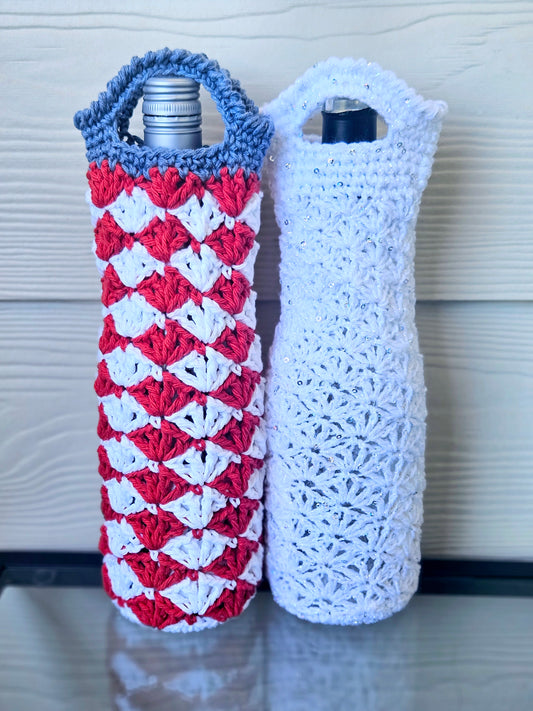 American Wine Tote PDF Crochet Pattern
