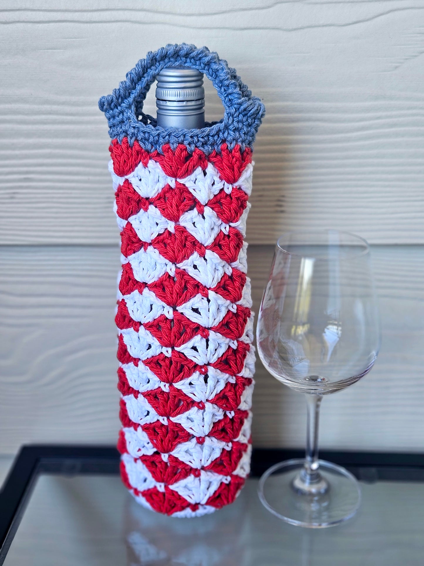 American Wine Tote PDF Crochet Pattern