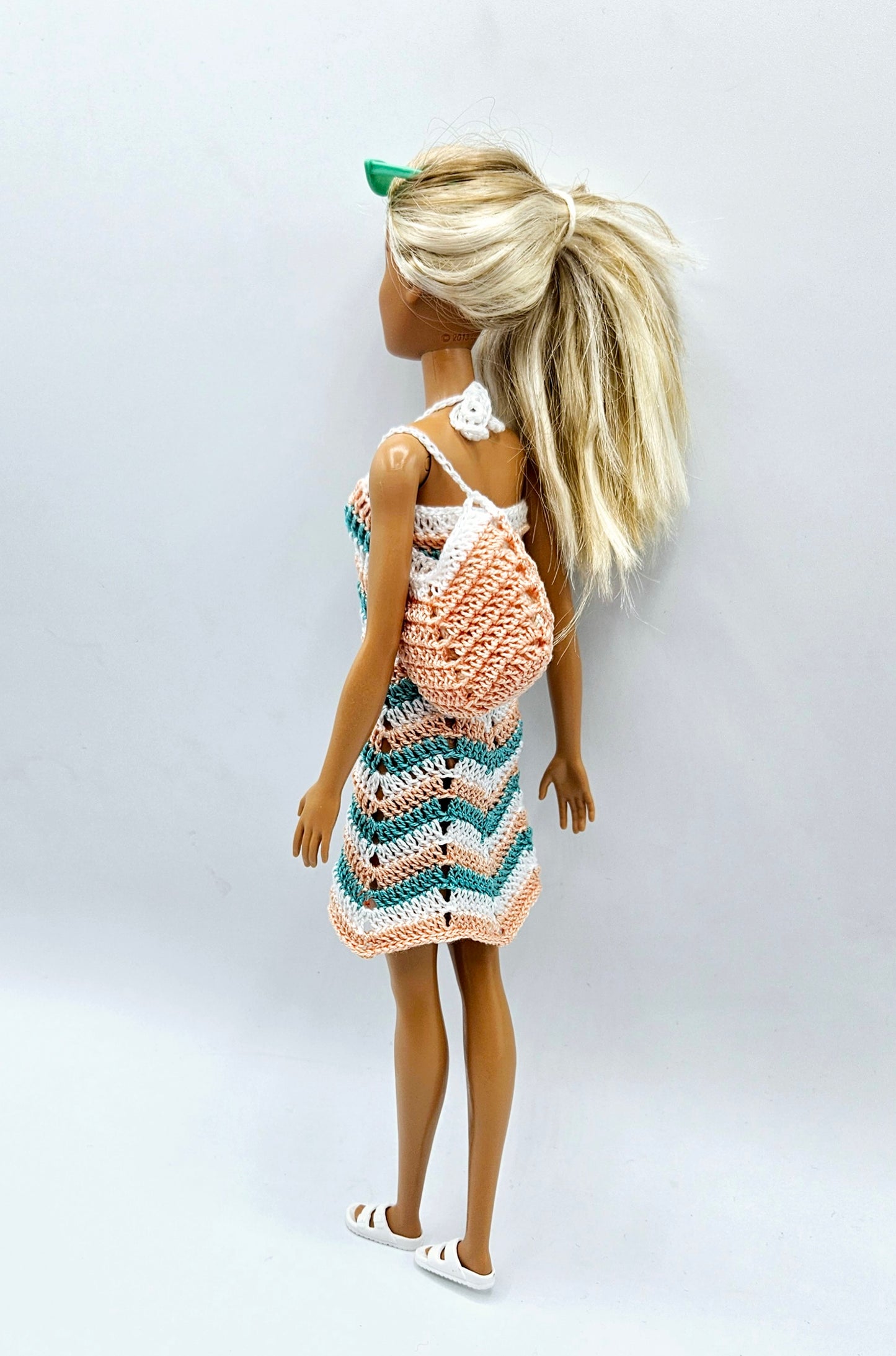 Barbie Coastal Dress and Bag PDF Crochet Pattern