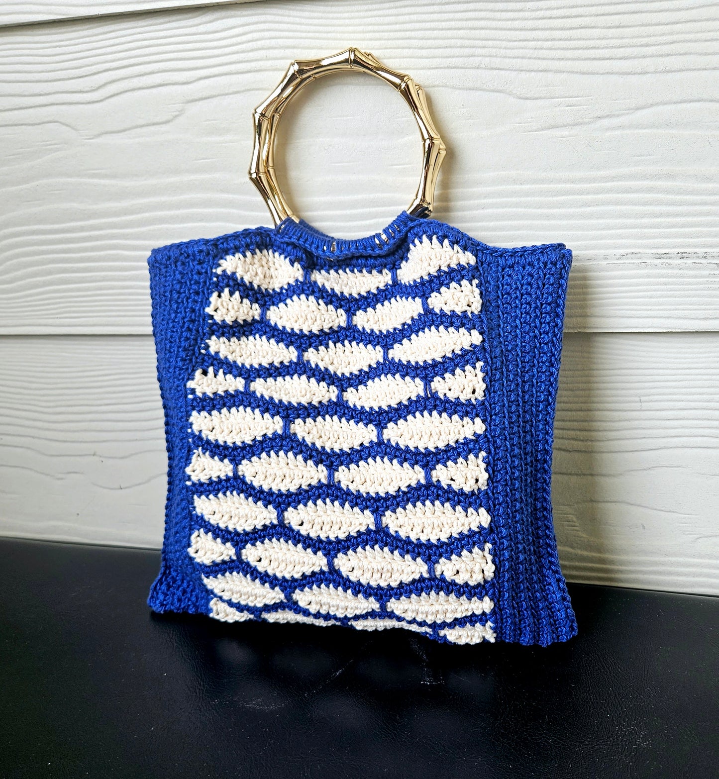Blue Lagoon Bag PDF Crochet Pattern