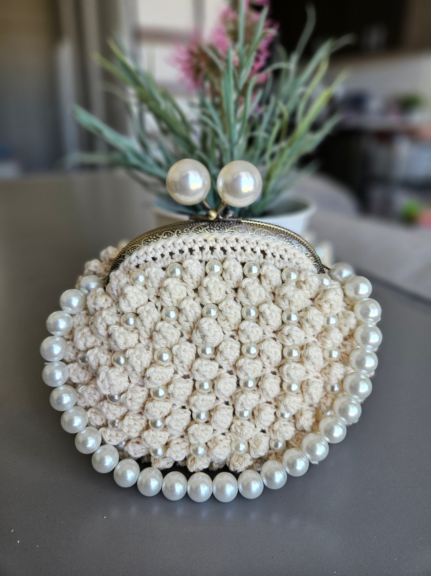 Pearls & Prosecco Purse