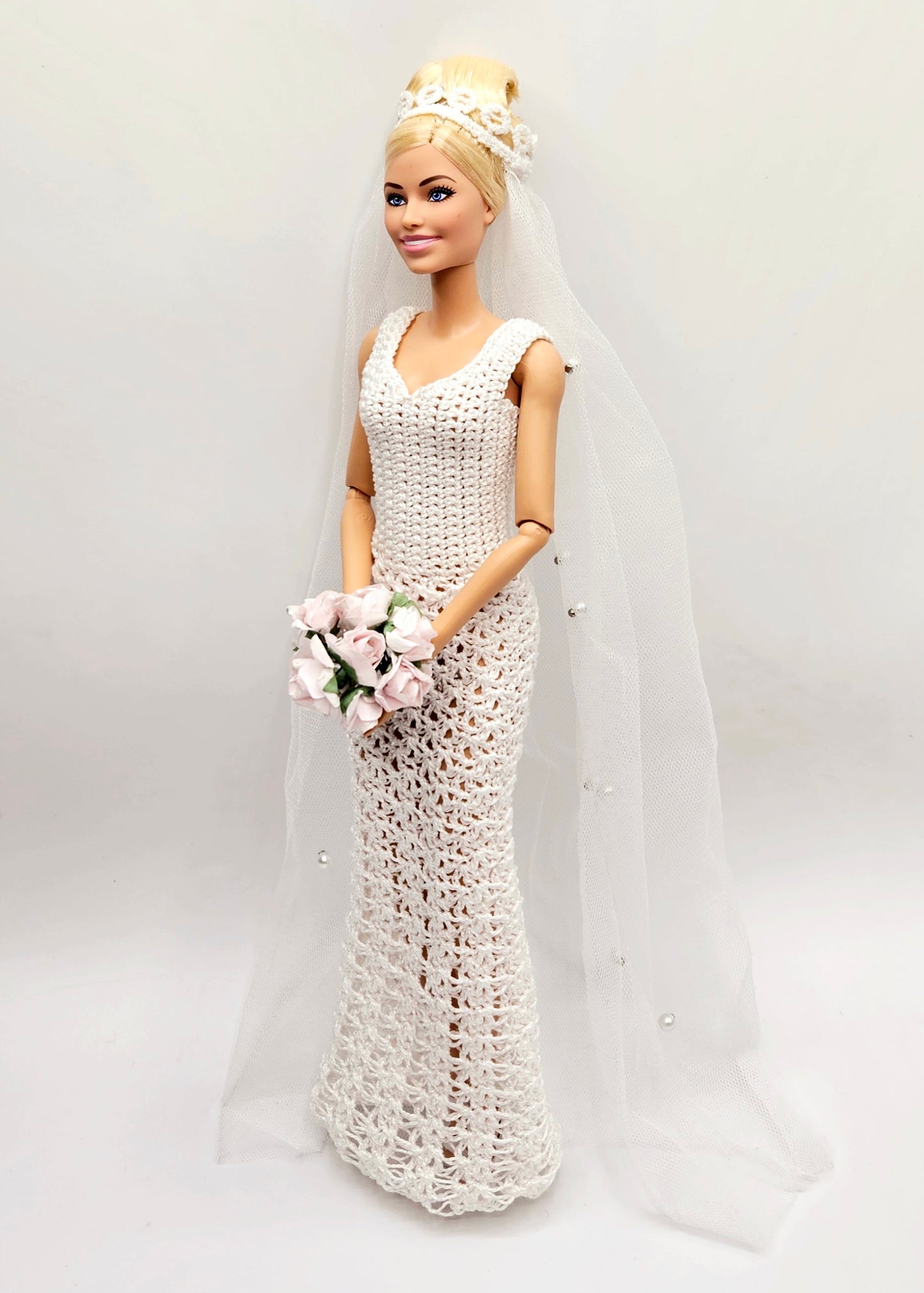 Barbie Wedding Dress PDF Crochet Pattern