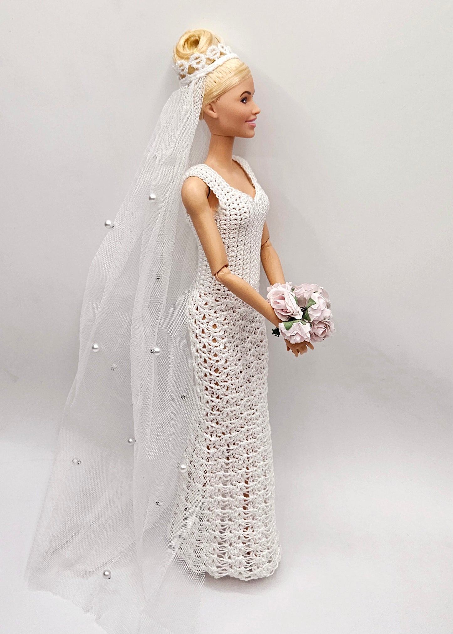 Barbie Wedding Dress PDF Crochet Pattern