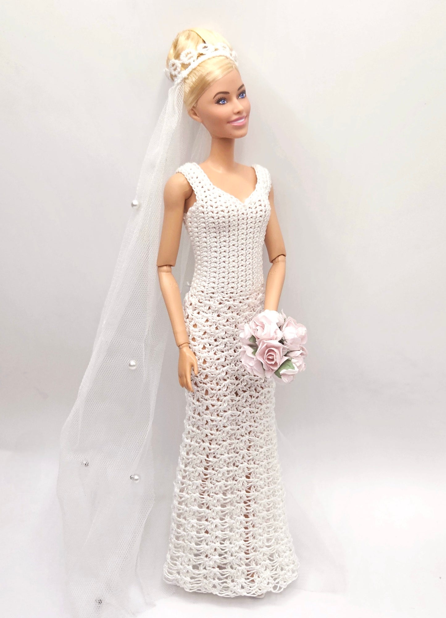 Barbie Wedding Dress PDF Crochet Pattern