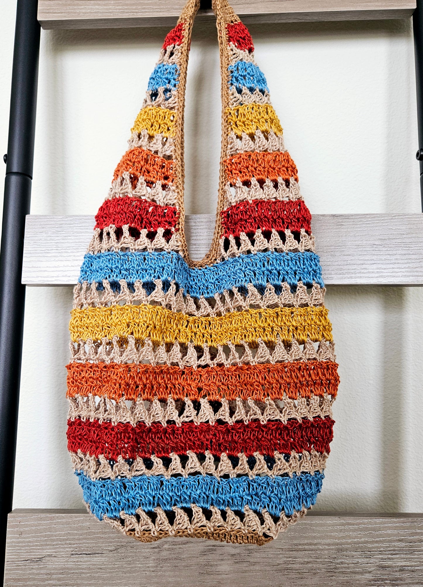 Katia Raffia Bag PDF Crochet Pattern