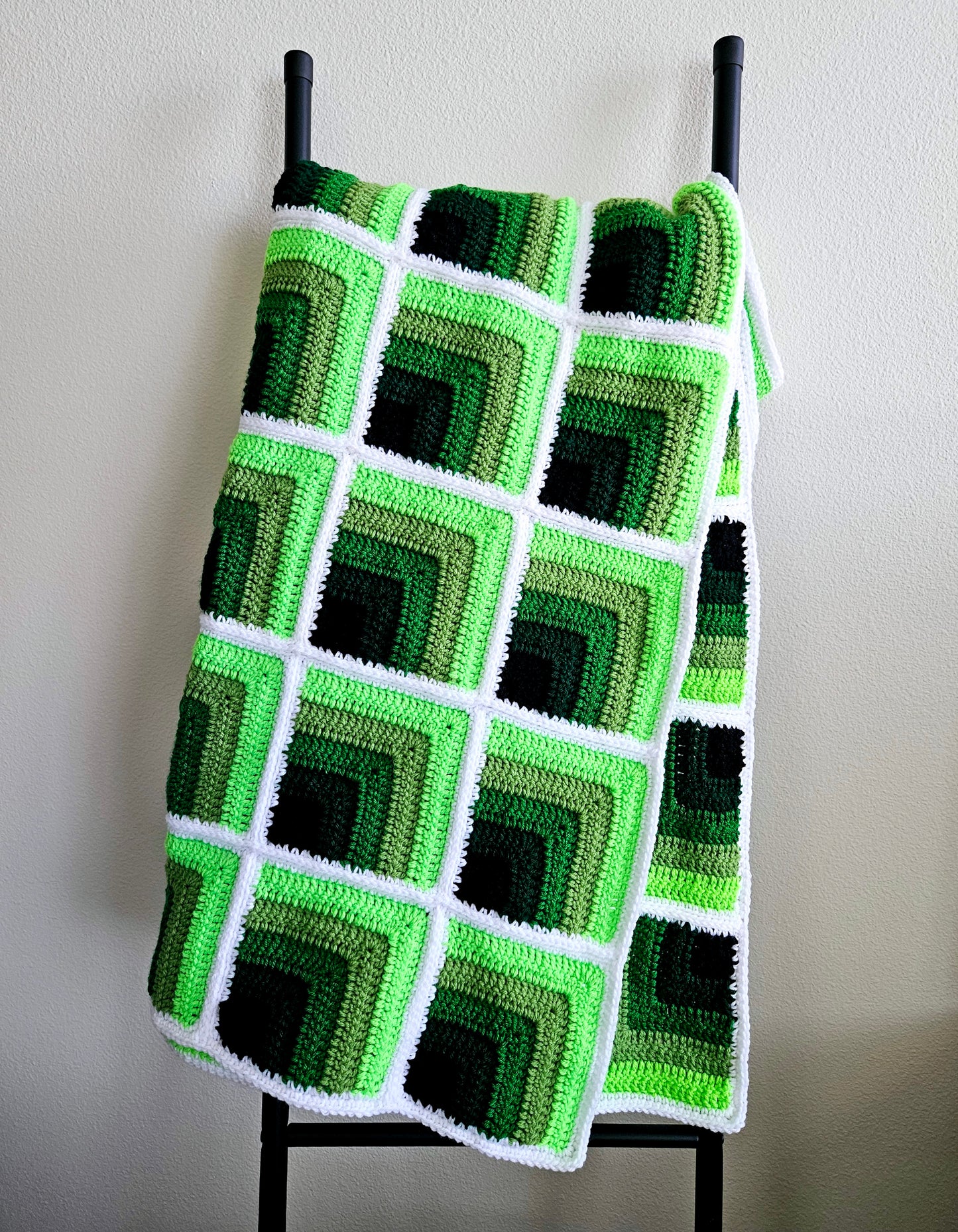 3D Blanket PDF Crochet Pattern