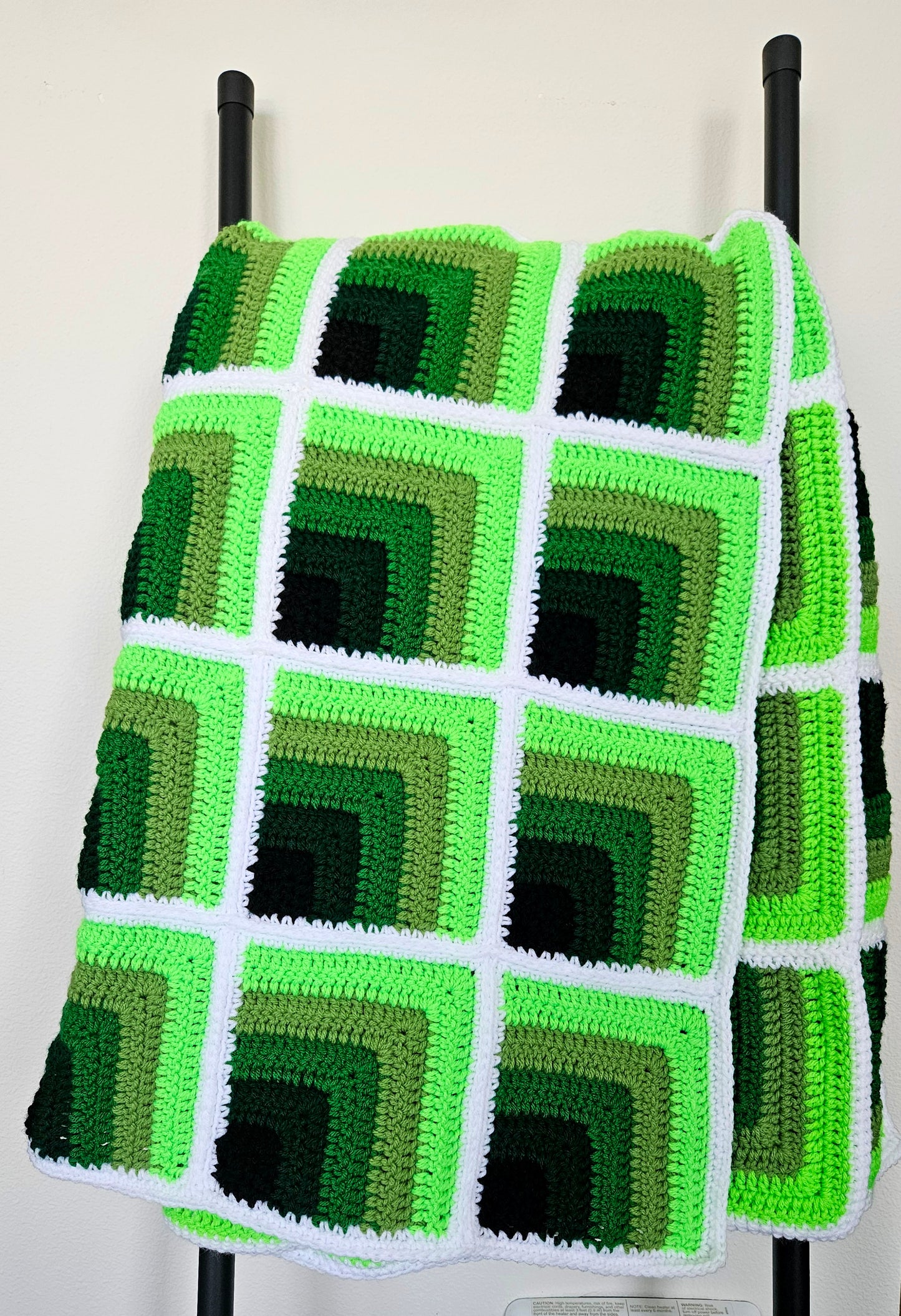 3D Blanket PDF Crochet Pattern