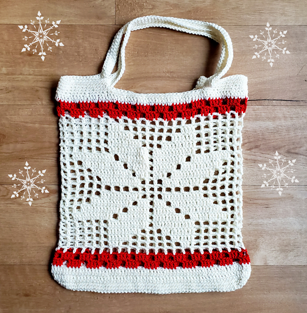 Christmas Shopper PDF crochet pattern