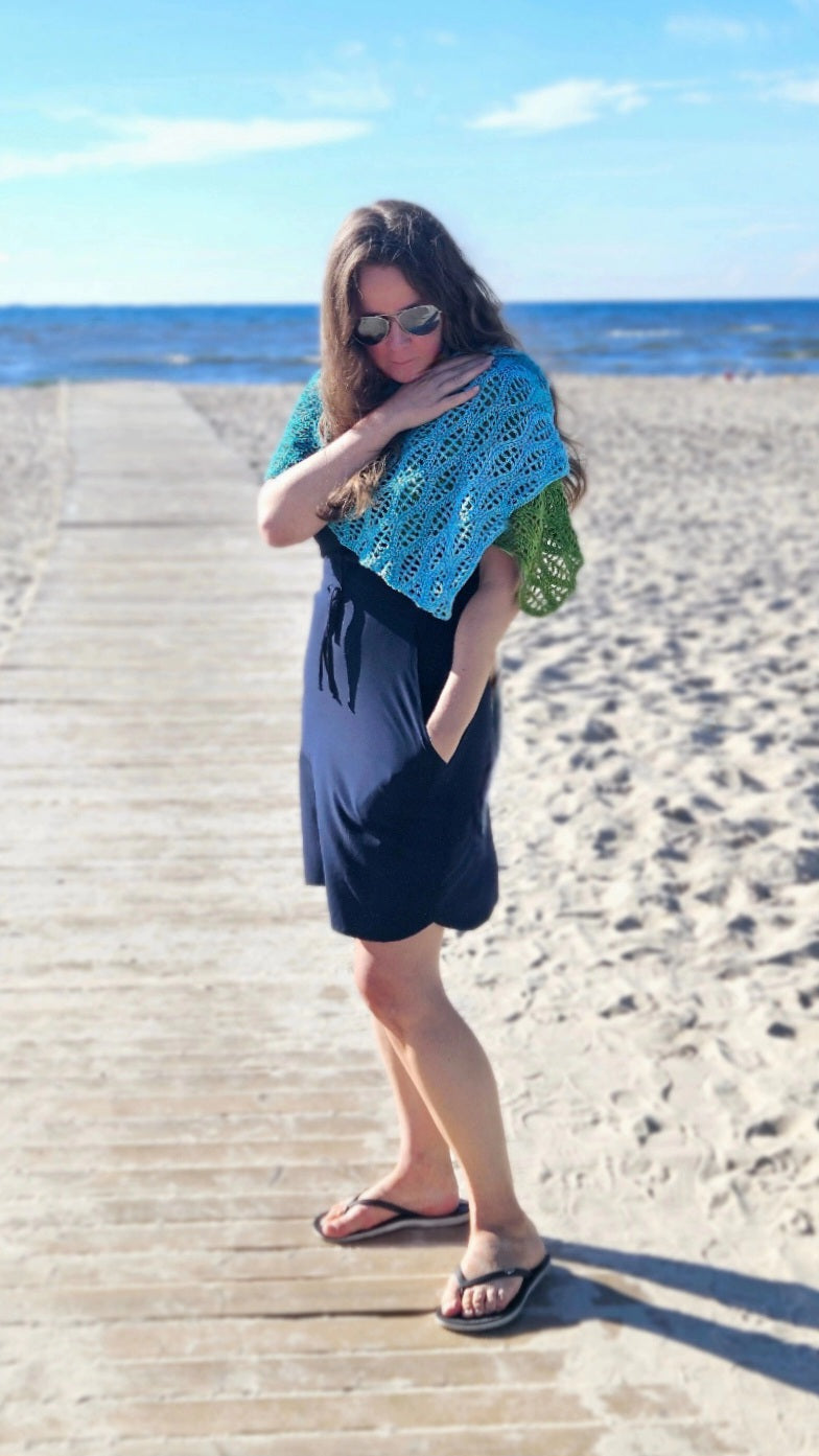 Seabreeze Shawl PDF Crochet Pattern