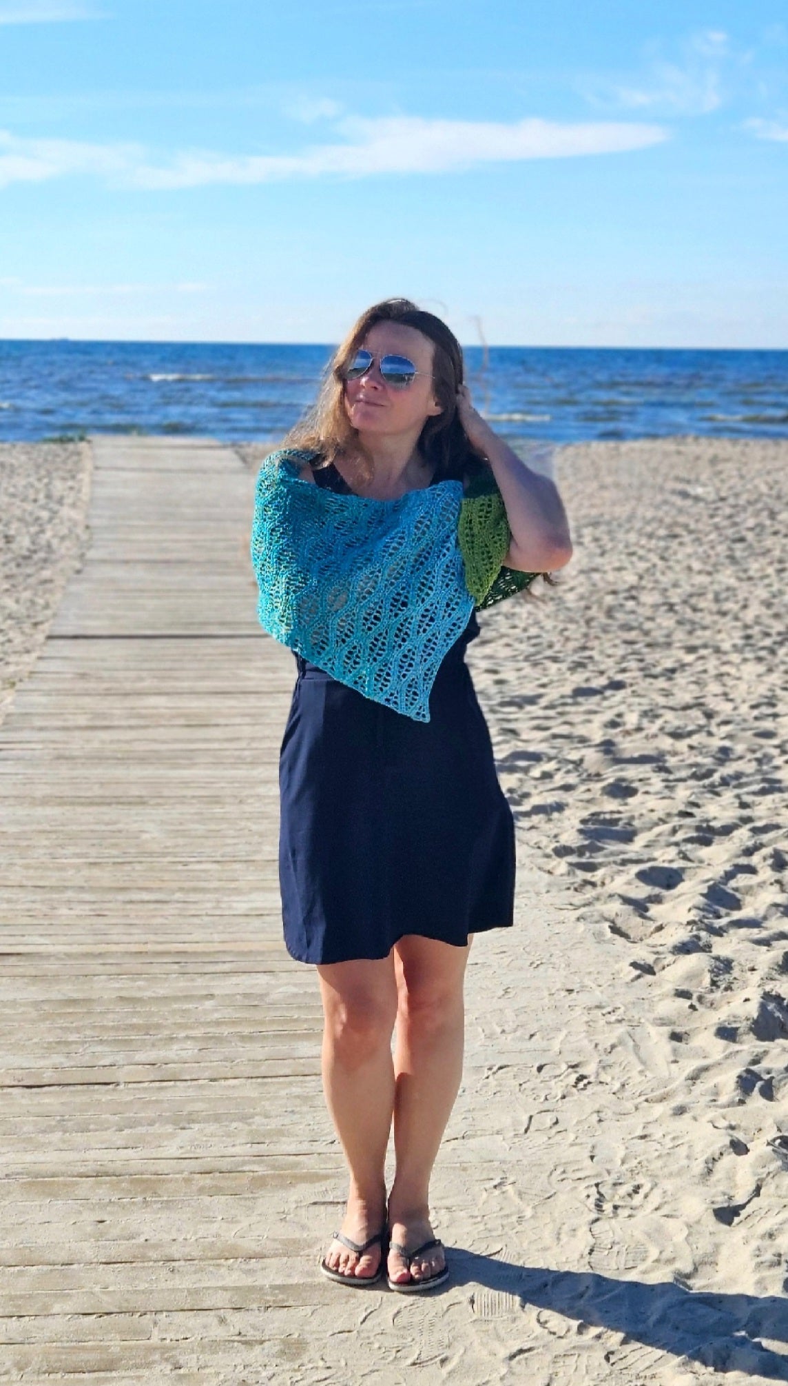 Seabreeze Shawl PDF Crochet Pattern