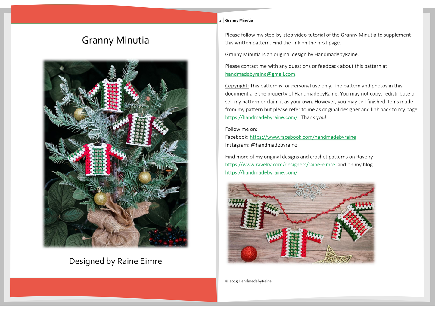 Granny Minutia PDF Crochet Pattern