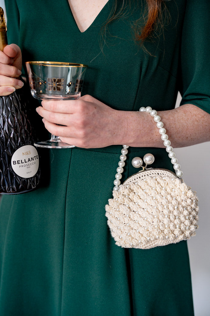 Pearls & Prosecco Purse