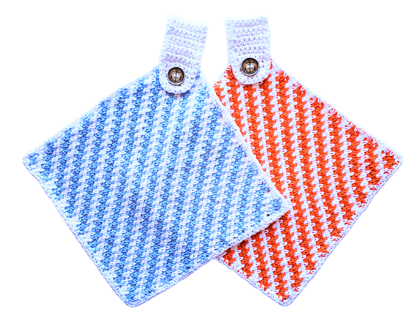 Nautical Towel PDF Crochet Pattern