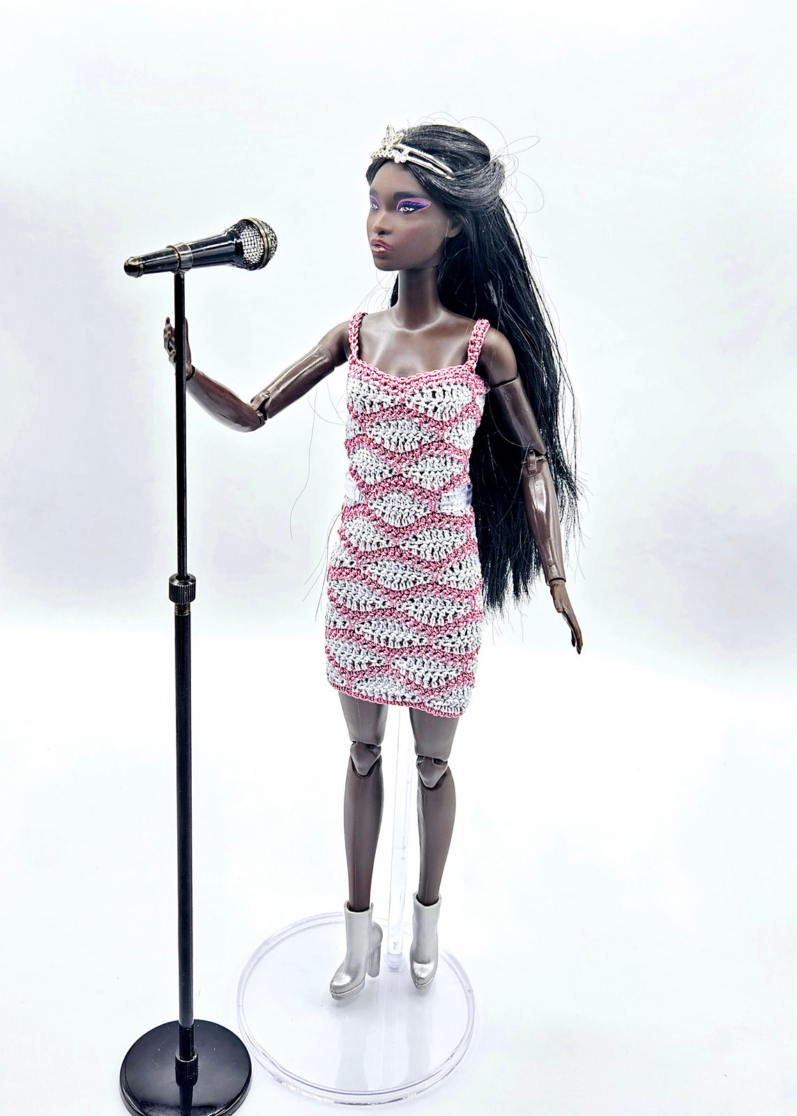 Barbie Singer Dress PDF Crochet Pattern