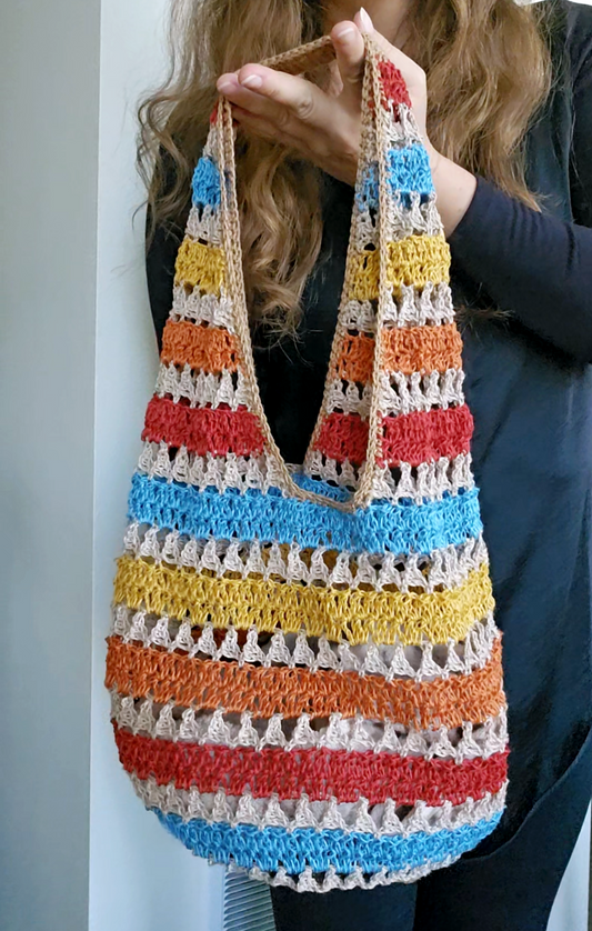 Katia Raffia Bag PDF Crochet Pattern