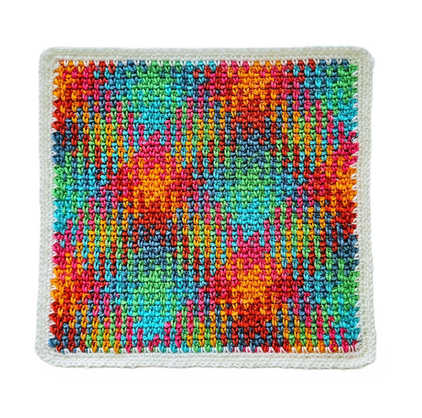 Plaid Placemat PDF Crochet Pattern