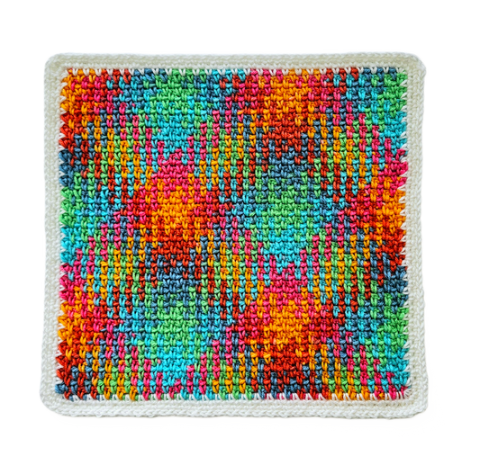 Plaid Placemat PDF Crochet Pattern