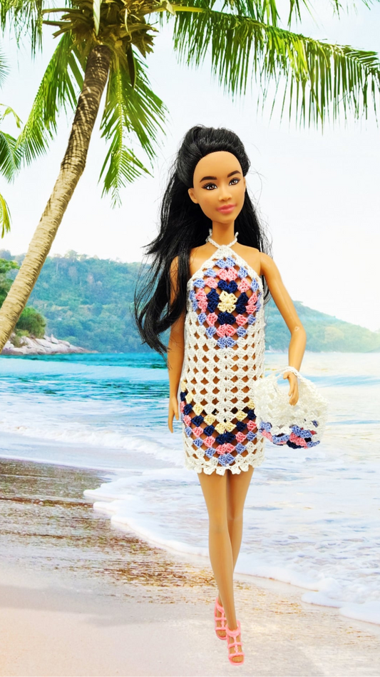 Barbie Aloha Dress PDF Crochet Pattern