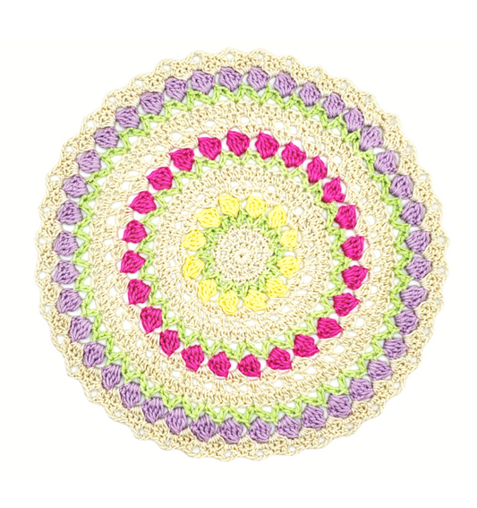 Tulip Mandala PDF Crochet Pattern