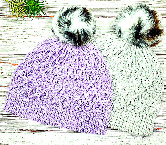 Snowbird Hat PDF Crochet Pattern