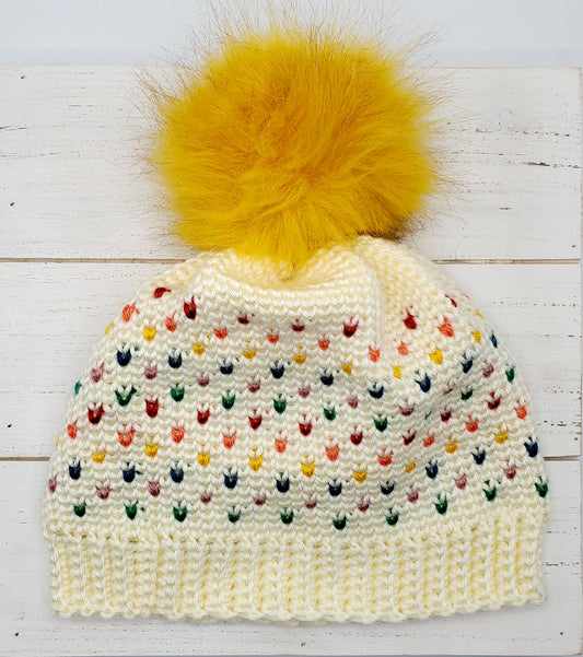 Retro Hat PDF Crochet Pattern