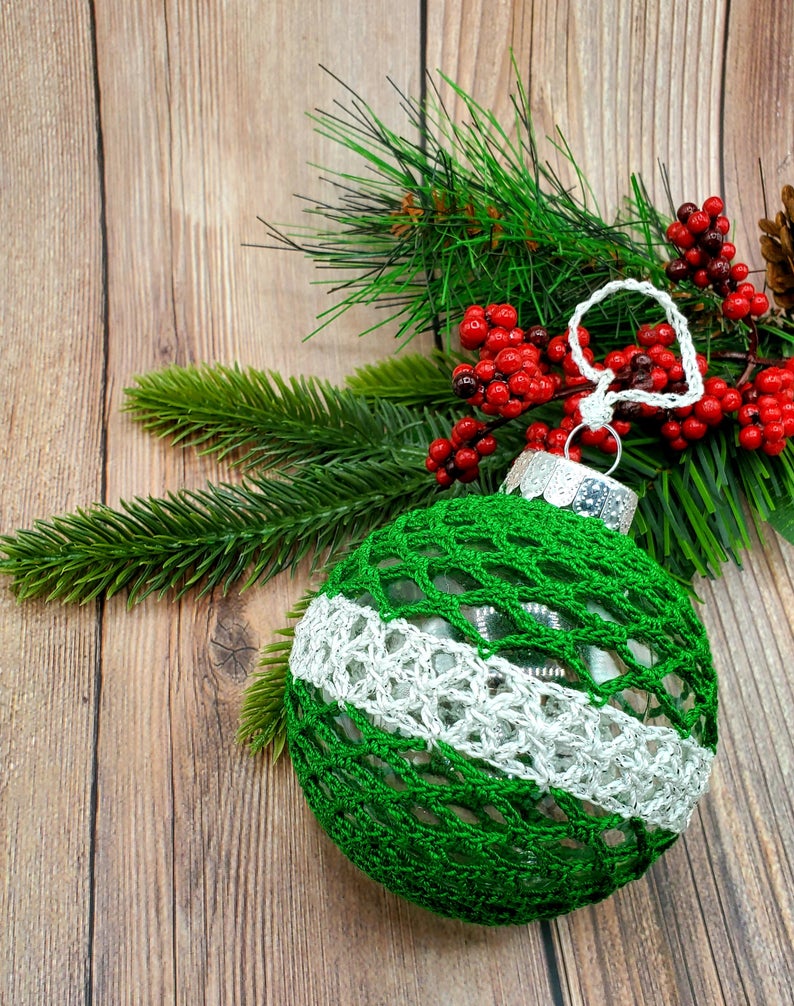 Classic Christmas Ornament PDF Crochet Pattern